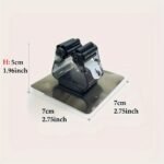 4Pcs Adhesive Mop And Broom Holder, Wall Mounted, No-Drill, Multi-Functional Bathroom Storage Rack For Toilet Brush, Mop Organizer With Plastic Material - Image 4