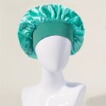 2022 New Women'S Hair Cap For Curly And Straight Hair With Wide Brim Elastic Band Sleep Bonnet - Image 26