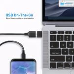 Usb C To Usb 3.0 Adapter (3Pcs/2Pcs), Usb-C To Usb Female Adapter, Suitable For Thunderbolt 3 Macbook Pro/Air 2019/Ipad Pro 2020, Galaxy S20 S20+, Google Pixel Dell Xps Etc. Usb Type-C To Usb Otg Adapter