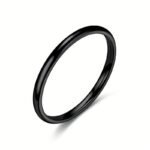 1Pc 2Mm Smooth Spherical Stainless Steel Ring - Image 15