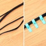12Pcs Silicone Tie, Data Cable Storage Earphone Cable Organizer, Winder Anti-Lost Fastener, Data Cable Bundle Strap - Image 8