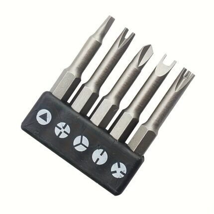 5Pcs Special Shaped Screwdriver Set U-Shaped Y-Type Triangle Inner Phillips Three Points Screwdriver Bit Tool
