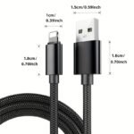 3.3Ft/6.6Ft/9.9Ft Usb Fast Charging Data Cable - For Iphone 14/13/12/11 Pro Max/12 Mini/Xr/Xs/X/8/7/6 Plus/Se For Ipad - Image 6