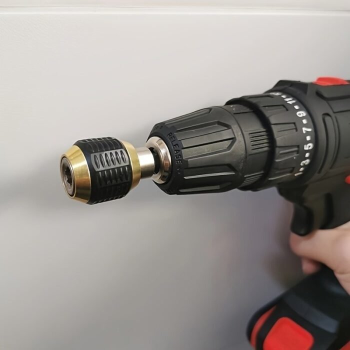 Hand Electric Drill Three-Claw 60Mm Large Head Pop-Up Hexagonal Handle Quick Change Connector - Image 4