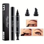 1Pc Eyeliner Stam Pen, Waterproof, Fast Drying, Natural, Long Lasting, Smudge Proof, Fast Applying Eyeliner Stamp Pen For Beginners - Image 3