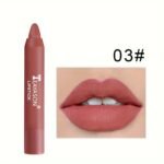 12 Colors Matte Moisturizing Lipstick Crayons - Long Lasting, Waterproof, Smooth, Fuller Lip Makeup Finish Valentine'S Day Gifts - Image 7