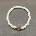 A-Z Heart Initial Bracelet For Women - 14K Golden Plated Stainless Steel With Imitation Imitation Pearl, Elegant Everyday Jewelry Gift For Valentine?S Day, Anniversary, Birthday - Image 19