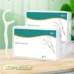 150Pcs Ultra-Fine Teeth Floss Stick Home Set, Toothpicks And Interdental Brushes, Safe Cleaning Oral Cleaning, Multiple Oral Care, Interdental Cleaning Products Travel Must Have - Image 3