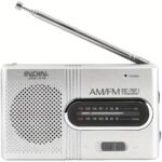 Portable Am Fm Radio - Mini Radio With Telescopic Antenna And Headphone Jack, Stereo Speaker Receiver Music Player - Image 5