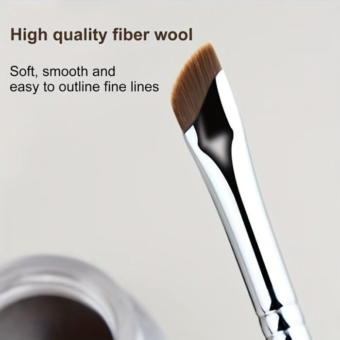 1/2/3/5Pcs Sickle Eyeliner Brush Knife Edge Makeup Brush Liquid Eyeliner Brush Ultra Thin Fine Oblique Angle Flat Head Eyebrow Brush - Image 12