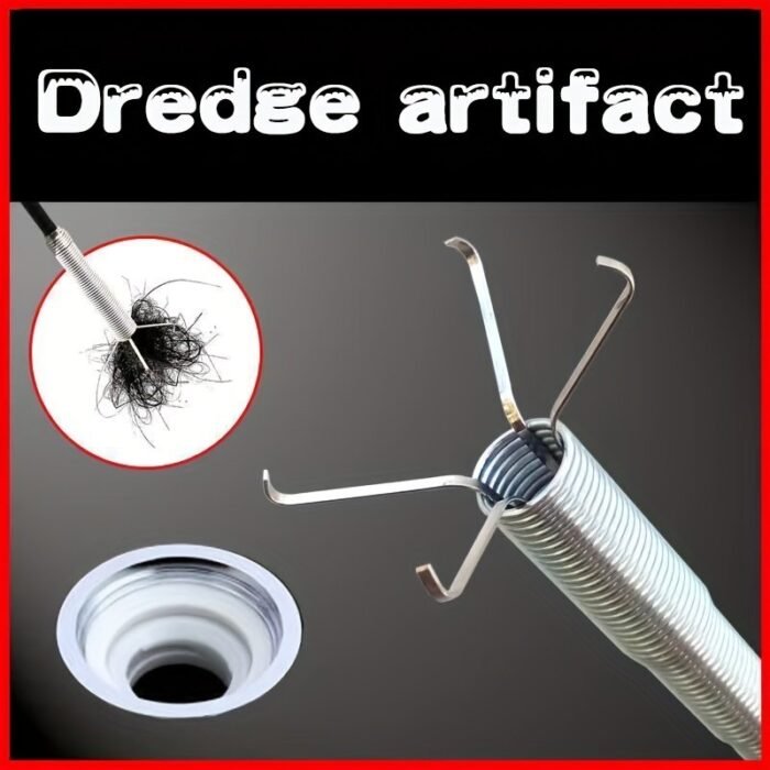 1Pc 58.42Cm/88.9Cm/160.02Cm Hair Drain Clog Remover Tool Claw Drain Cleaner Sticks For Hair Clog Removal - Drain Hair Remover Tool For Sewer, Toilet, Kitchen Sink, Bathroom Tub Sink Bathroom - Image 4