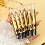 2 In 1 Pearly Eyeshadow Lipstick Stick Pencil Waterproof Glitter Matte Eyeshadow Makeup High Pigmented Eyelid Under Crease Eyeshadow Pen For Music Festival - Image 16