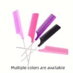 1Cps Professional Rat Tail Hair Comb Anti-Static Hair Dye Brush Barber Salon Household Hair Styling Comb - Image 2