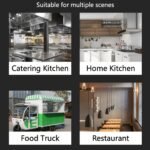 1Pc Spoon Rest, Multi-Purpose Utensils Holder, Spoon Shovel Rack, Pot Cover Rack, Spatula Rack Shelf, Kitchenware Rack For Restaurant Eid Al-Adha Mubarak - Image 16