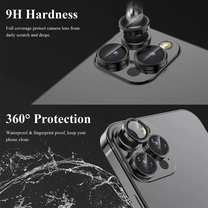 1 Set Camera Lens Protector For Iphone 15 14 Plus 13 15 16 Pro Max 16 Plus 12 14 Pro For Iphone 14 13 Pro 12 Pro 11 Glass Screen Protection Protect Film - Image 2