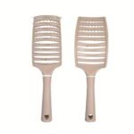 1Pcs Vented Detangling Brush For Dry Hair - Massage Hair Brush For All Hair Types - Gentle On Scalp And Hair - Perfect For Everyday Use - Image 14