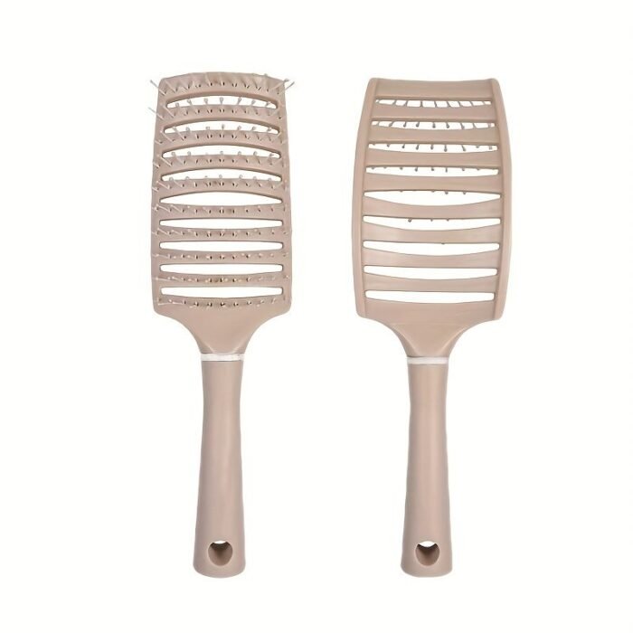 1Pcs Vented Detangling Brush For Dry Hair - Massage Hair Brush For All Hair Types - Gentle On Scalp And Hair - Perfect For Everyday Use - Image 14