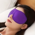 3D Yoga Sleep Mask For Travel - Comfortable & Breathable Polyester Fiber, No-Nostril Design, Perfect For Meditation & Relaxation, Ideal Gift For Women'S Day, Mother'S Day, Valentine'S Day, Christmas, Halloween - Image 5