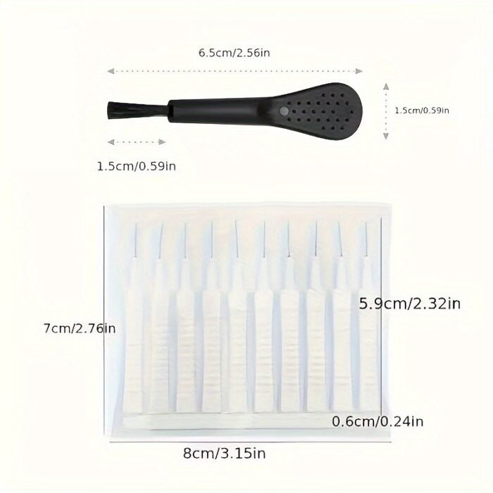 12Pcs/Set Impact Resistant Small Brush Holes, Gap Cleaning, Shower Head Cleaning, Phone Hole Cleaning, Keyboard Cleaning, Keyboard Cleaning - Image 8