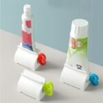 1Pc/2Pcs/3Pcs/4Pcs/6Pcs Household Toothpaste Dispenser Squeezer Bathroom Accessories Toothpaste Holder Organizer Hair Dye Cosmetics Creative Squeezer Without Waste