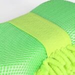 1Pc Car Wash Mitt Chenille Microfiber Wash Sponge Scratch Free, Ultra Absorbent Microfiber Waffle Drying Towel For Car Detailing, Green, 9.05In*5.11In*2.75In - Image 7