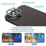 2Pcs Tempered Glass Camera Lens Protector For Iphone 13 14 15 16 Pro Max & For Iphone 11 12 Pro Max - Image 4