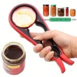 1Pc 4-In-1 Multi-Purpose Can Opener With Non-Slip Grip - Perfect For Beer Bottles And Home Kitchen Use - Image 8