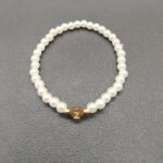 A-Z Heart Initial Bracelet For Women - 14K Golden Plated Stainless Steel With Imitation Imitation Pearl, Elegant Everyday Jewelry Gift For Valentine?S Day, Anniversary, Birthday - Image 35