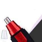 1Pc Portable Cordless Electric Nose & Ear Hair Trimmer - High Quality, Hypoallergenic Stainless Steel Blade, 360? Rotation, Painless Design For Eyebrow & Facial Hair - Men & Women (Battery Not Included), Ear Hair Removal | Sleek Trimmer Design | Stainless Steel Trimmer, Nose Hair Trimmer - Image 7