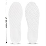A Pair Of Ultra-Soft Running Shoe Insoles Designed For Comfort, Featuring A Trimming Line For Size Adjustment (For Example, Size 36 Can Be Cut Down To Size 35). - Image 4