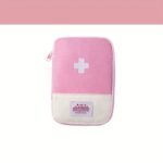 Small Size Portable Personal Medicine Pill Storage Bag Storage Box Daily Medical First Aid Bag Macaron Color - Image 12