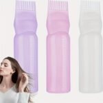 120Ml Hair Dyeing Bottle With Comb Shampoo And Applicator Tool - Easy And Precise Hair Color Application
