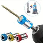 1/3Pcs Magnetic Screwdriver Bit Holder Set, Non-Slip Alloy Electromagnetic Ring Screwdriver Bit, With Strong Magnetic Ring Suitable For Cross Screwdriver Bit - Image 6