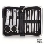 11/26Pcs Nail Clippers Manicure Set Stainless Steel Nail Cutter Scissor Cuticle Nipper Nail Tools Set - Image 9