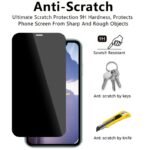 1Pc Privacy Screen Protector For Iphone 16 15 14 13 12 11 Pro Max Anti-Spy Tempered Glass For Iphone 7 8 Se2 X Xs Xr Xsmax 7P/8P - Image 5