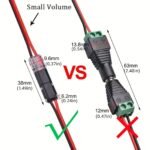 10/20Pcs Double Line Insertion Connector, 2-Pin 2-Port, Pvc Insulated, Copper Contact Material, Quick Connect Termination, Uncharged Power Mode, With Locking Buckle, For Led Wire Connection, Nodemcu Lua - Image 9