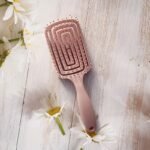 1Pcs Hollow Out Hair Comb Anti Static Detangling Hair Comb Fluffy Hair Styling Comb For All Hair Types - Image 9