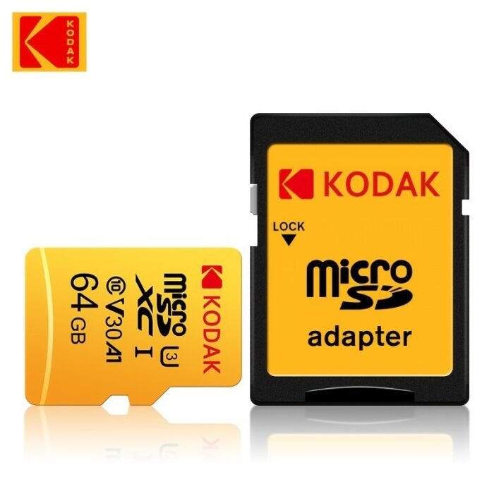 The Kodak High-Speed U3 Micro Tf Includes Sd Adapters Of 32G, 64G, 128G, And 256G. The Uhs-I Provides Excellent Value And Is Ideal For High-Speed Tf Storage At 4K/120Fps, Making It Compatible With Smartphones, Camera Storage, Action Cameras, Car Audio, And More. - Image 10
