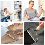 1Pc Fepk Heavy-Duty Manual Hair Remover Machine-Like - Heavy-Duty Metal Construction With Ergonomic Handle & Dual-Sided Blade System For Clothes, Plush, Pet Hair, Carpets, Upholstery - Portable & Easy-To-Use With Ergonomic Handle & Safety Locking Mechanism - Ideal For Dry Cleaning, Pet Hair Removal, Fabric Shaver (No Power Required) - Dual-Action Blade & Sturdy Base Design - Image 5