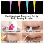 1Pcs/4Pcs Tweezers For Eyebrows, Slant Tip/ Angled Tip Eyebrow Tweezers, Precision For Eyebrows Facial Hair, Ingrown Hair - Image 7