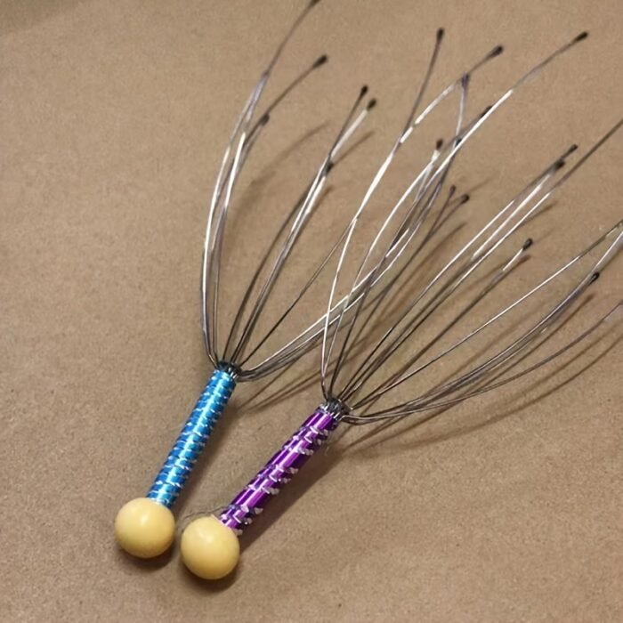 1 Pcs Handheld Scalp Massager For Deep Relaxation, Hair Stimulation, And Stress Relief - Image 7