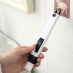 Multifunctional Window Groove Cleaning Brush & Keyboard Cleaner - Ergonomic Design, Durable Plastic, Multi-Tool For Dust, Grease, Debris - Ideal For Home Office, Kitchen, Bathroom, Bathroom Accessories, Ergonomic Cleaning Tool, Easyclean Material - Image 6