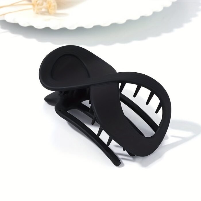 2Pcs Simple Style Hair Clip Acrylic Matte Acrylic Hair Claw Thick Hair Barrettes For Styling Hair Accessories For Women And Daily Use - Image 9