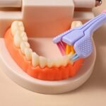 1Pc Threesided Soft Bristle Toothbrush, Bristle Travel Toothbrush For Adult, Soft Bristle Toothbrush, Complete Teeth And Gum-Care Great Bristles Clean Each Tooth Soft And Gentle Toothbrush - Image 2