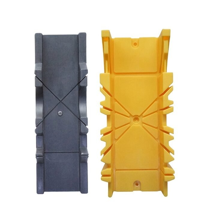 1Pc Pmmj Wood Cutting Clamping Miter Saw Box - 22.5/45/90 Degree Angle Precision Guide With Ergonomic Handle & Durable Construction For Professional Woodworking, Carpentry, Diy Projects, Woodworking Tools - Image 8