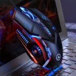 Silver Carved Mechanical Gaming Mouse, Wired, Suitable For Desktop And Laptop Use, Silent For Office And Esports. - Image 2