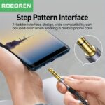 Rocoren 3.5Mm Audio Cable Nylon Braided Aux Cord Cable Male To Male Stereo Hi-Fi Sound For Headphones Car Home Stereos Speakers Tablets Compatible With Iphone/Ipad/Ipod Echo & More - Image 6