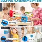 1Pc Digital Kitchen Timer For Baking And Cooking - Dual Display, Aaa Battery Powered, Multi-Functional Stopwatch With Start/Stop Button, Alarm Clock, And Counter - Pink/White/Green/Red/Blue Options, Baking Essentials|Modern Kitchen Accessory|Compact Design - Image 13