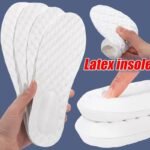 A Pair Of Ultra-Soft Running Shoe Insoles Designed For Comfort, Featuring A Trimming Line For Size Adjustment (For Example, Size 36 Can Be Cut Down To Size 35). - Image 6