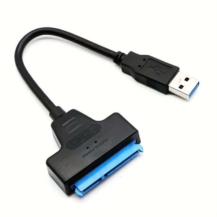 Sata To Usb Cable, Usb 3.0 To Sata Iii Hard Driver Adapter Compatible For 6.35 Cm Hdd And Ssd - Image 8